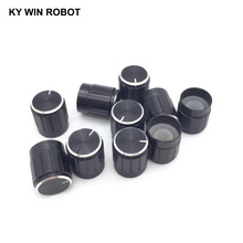 10PCS Potentiometer Plastic Knob 15*17MM Black 2024 - buy cheap