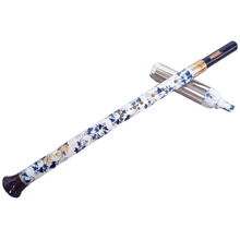 Bakelite Chinese Blue and White Porcelain Flute Bawu Vertical Playing Bawu Flute F/G Key Flauta Bawu Detachable Folk Instrument 2024 - buy cheap