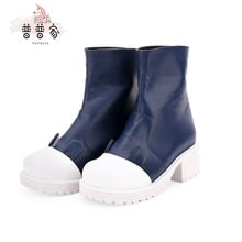 Princesa doce lolita sapatos decorativos com orelhas de coelho, cabeça redonda, botas curtas com zíper sapatos personalizados femininos pu986 2024 - compre barato