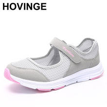 HOVINGE  Women Shoes Casual Sport Flats Fashion Shoes Walking Spring Summer Loafers Breathable Air Mesh Walking Shoes 2024 - buy cheap