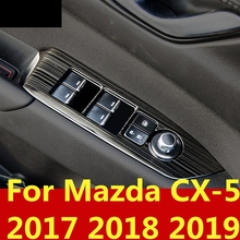 For Mazda CX-5 CX5 CX 5 2017 2018 2019 Interior Inner Door Window Lift Button Switch Panel Cover Trim Car accessories 2024 - buy cheap