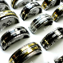 150 шт., разноцветные, красивые, вращающиеся кольца из нержавеющей стали для женщин и мужчин, оптовая продажа, модные ювелирные изделия, кольцо Bulks BL052 2024 - купить недорого
