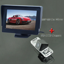 4.3" car reversing  monitor+Shockproof 170 wide angle car rear view camera suitable for Nissan Qashqai 2024 - buy cheap