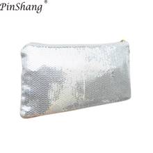 PinShang Women Handbang Fashion Purse Dazzling Glitter Sequins Handbag Portable Zipper Envelope Package Bags for Women 2018 ZK25 2024 - buy cheap