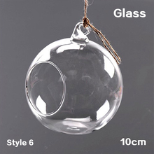10CM Nordic Candle Light Holder auble Sphere Ball  Candlestick  Glass Clear Round Light HolderTea Light Holder Hanging Candle 2024 - buy cheap