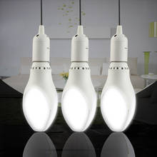 Высокое качество светодиодные лампы E27 AC 85-265 в 18 Вт 110 в 120 в 130 в 220 В форма регби светодиодные лампы лампада Внутреннее освещение шар 2024 - купить недорого