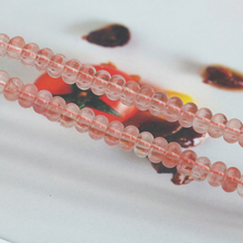 Contas soltas em forma de ábaco, 4x6mm, rosa melancia, turmalina, 15 polegadas, 2 esferas, diy, adequado para joias femininas 2024 - compre barato