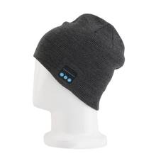 Unisex Wireless Bluetooth Hat Winter Warm Beanies With V3.0+ EDR Bluetooth Music Hat Skullies Unisex Cool Knitted Cap 2019 NEW 2024 - buy cheap