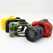 Новый мягкий силиконовый чехол для телефона, защитный чехол для камеры Canon EOS 80D, разные цвета на выбор 2024 - купить недорого
