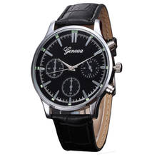 Часы Timezone #301, модные кварцевые часы унисекс в ретро-стиле, с кожаным ремешком, аналоговые, из сплава 2024 - купить недорого