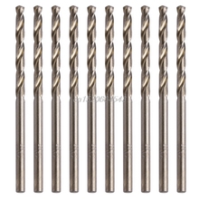 10Pcs/Set 3.2mm M35 Triangle Shank HSS-Co Cobalt Twist Drill Spiral Drill Bit R02 Whosale&DropShip 2024 - buy cheap
