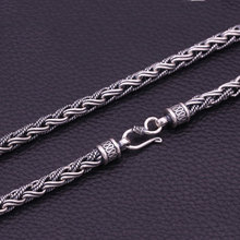 FNJ-Cadena de plata 925 de gran tamaño para fabricación de joyas, cadena de tejido de 7mm, S925 Original, para hombres y mujeres 2024 - compra barato
