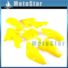 Yellow Fairing Plastic Fender Kits For Honda XR50 CRF50 Pit Dirt Bike Stomp Coolster 140cc 150cc 160cc 2024 - buy cheap
