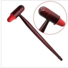 2pcs Wooden massage hammer health care massage stick hammer knock back  gym hammer rubber mahogany hammer 2024 - buy cheap