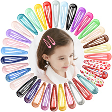 Pinzas para el pelo de Metal antideslizantes para niñas, accesorios para el cabello de 2 pulgadas, 20 unids/set por juego, 012 2024 - compra barato