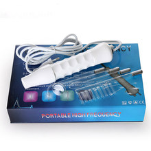 Máquina Facial de alta frecuencia, electrodo de tubo de vidrio, electroterapia, dispositivo de belleza, acné, antiinflamatorio, estiramiento de la piel, arrugas 2024 - compra barato