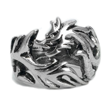 New Arrival Fashion Jewelry Solid Inside Dragon Rings Men Biker Ring Personalized Gift 2024 - buy cheap