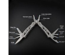 High quality outdoor multi-purpose tool pliers Mini gift pliers All stainless steel folding pliers Multi-function pliers 2024 - buy cheap