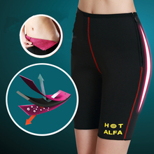 Sauna pantalones cuerpo Shaper Pantalones cintura corsés mujeres trasero elevación Shaper neopreno elástico Pantalones 2024 - compra barato