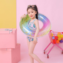 Inflatable Sequins Swimming Ring PVC Pool Float Toy Circle Beach Sea Party Inflatable Mattress Water Kid Adult 2024 - buy cheap