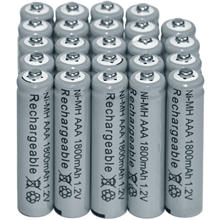 Batería recargable de Ni-MH, pilas AAA de 1800mAh, 1,2 V, 3A, célula gris, MP3, Juguetes RC, 6/12/24/32/40 Uds. 2024 - compra barato