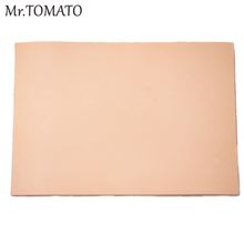 vegetable tanned leather primary color thick genuine leather 3.5 mm to 4.0 mm cowhide fist layer leather Leather Piece Pre-cut 2024 - buy cheap