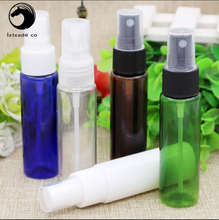 50PCS 30ml White Green B lue Plastic Spray Perfume Bottles Mini New Style Parfume Cosmetic Water Pack Empty Containers Shipping 2024 - buy cheap