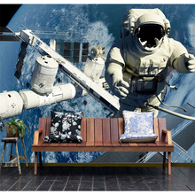 beibehang Astronauts living room bedroom wallpaper office Cinema TV background wallpaper murals papel de parede para quarto 2024 - buy cheap