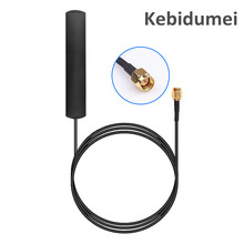 Kebidumei 900/1800/2100MHz 3DBi 3-5V coche GSM parche antena amplificador aéreo con conector macho SMA 3M Cable 2024 - compra barato