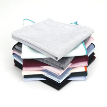 Lenço quadrado de algodão para homens, lenço preto, rosa e azul, de bolso, festa de casamento, 25x25cm, novo, 2019 2024 - compre barato
