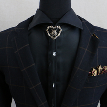 Frete grátis colar masculino de luxo, acessórios para camisa, corda, pingente, cabelos, estilo 2024 - compre barato