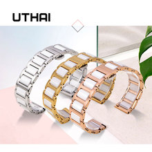 UTHAI C02 Ceramic 20mm watch strap 306L steel 22mm watch band high quality Watchbands 2024 - buy cheap