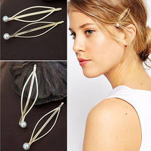 TS646 Wedding Accessories Bridal Pearl Hairpins European Style Hair Pins Clips Bridesmaid Women Hair Jewelry 2024 - buy cheap