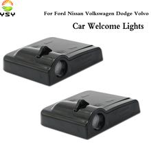 Car Led Wireless Car Door Logo Light Welcome Decor Lamp Laser Shadow Lamp Projector Light Atmosphere Car Light Car Accessories 2024 - buy cheap