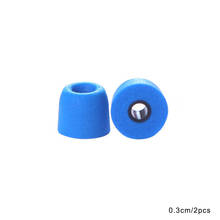 Marsnaska 1Pair(2pcs) 3 mm T100 Noise Isolating Memory Foam Ear Tips Ear Foam Eartips Blue For In Ear Earphone Earbud Headset 2024 - buy cheap