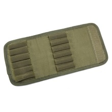 Bolsa redonda de rifle 600d, de nylon, durável, dobrável, para munição, suporte de bala, verde militar, bolsa de camuflagem 2024 - compre barato