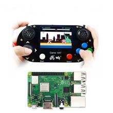 Raspberry Pi 3B + игровой ЖК-дисплей 3,5 дюйма HDMI LCD геймпад на борту RetroPie с чехлом и фотографией 2024 - купить недорого