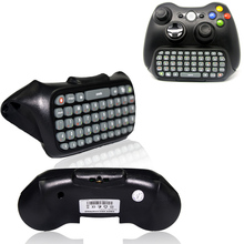 Teclado inalámbrico con retroiluminación para XBOX 360, Gamepad negro profesional para juegos, teclado, controlador, teclado, teclado 2024 - compra barato