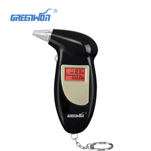 2019 GREENWON new hot sales 68 s profissional respiração polícia alcohol tester bafômetro PRETO 2024 - compre barato