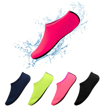 Мужская и Женская водонепроницаемая обувь; обувь для плавания; однотонная летняя пляжная обувь; пляжные кроссовки; носки; тапочки для мужчин; zapatos hombre 2024 - купить недорого