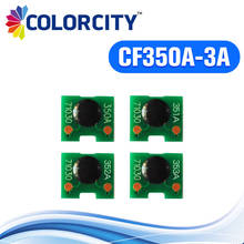 3set CF350A CF351A CF352A CF353A toner cartridge chip for HP laserJet 130A M176N M176 176N M177 M177FW 176 177 printer 2024 - buy cheap