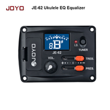 JOYO JE-62 UkuleleEQ Equalizer Musical instrument Preamp Piezo Pickup with Tuner Mini  ukelele only UKE  Free Shipping 2024 - buy cheap