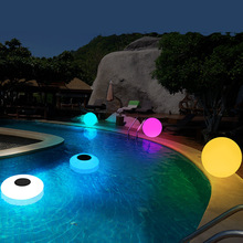 Солнечная энергия красочные светодиодные ночнушки на открытом воздухе вечеринка праздник свадьба украшение RGB Шар Лампа плавательный бассейн плавающий свет НЛО 2024 - купить недорого