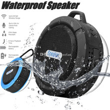 Waterproof Bluetooth Speaker Shower Speaker C6 with Strong Driver Long Battery Life and Mic and Removable Suction Cup 2024 - buy cheap