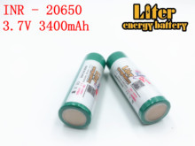 20650 18650 Battery Rechargeable Battery 3.7V 3400mAh Li-ion Rechargeable Battery For Flashlight Torch accumulator battery 2024 - buy cheap