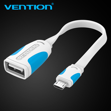 Vention-cabo adaptador micro usb otg para usb macho, adaptador para samsung, xiaomi, sony, huawei otg 2024 - compre barato