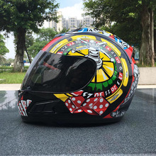 2017 Motorcycle helmet MALUSHUN engine Man all cover roadster full face helmet summer individuality autobike safety helmet 2024 - buy cheap