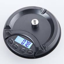New 100g 0.01g Electronic Digital Jewelry Weight Scale ashtray style Balance Pocket scale 20%off 2024 - buy cheap