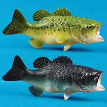 Реалистичная фигурка морской рыбы морской волны, морской окунь, экшн-фигурка из ПВХ, коллекционная игрушка для детей 2024 - купить недорого