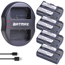 BP-511A-cargador USB Dual para cámara Canon EOS 40D, 300D, 5D, 20D, 30D, 50D, BP-511 BP 511, 511A, BP511, BP511A, AKKU, 4 Uds. 2024 - compra barato